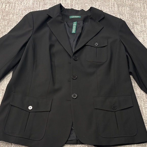 Lauren Ralph Lauren  Black Blazer size 14 New - Picture 2 of 6